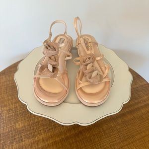 Beautifeel Sandals Rose/Blush with Rose Accent. US SZ 8 EU SZ 39